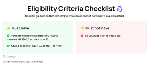 Magnetic Seizure Therapy (Procedure) Clinical Trial Eligibility Overview. Trial Name: NCT03191058 — N/A