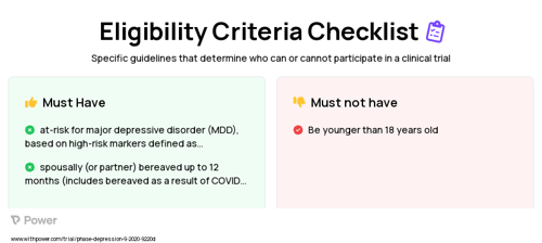 Enhanced Usual Care Clinical Trial Eligibility Overview. Trial Name: NCT04016896 — N/A