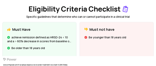 Bitemporal ECT (Convulsive Therapy) Clinical Trial Eligibility Overview. Trial Name: NCT03711019 — N/A