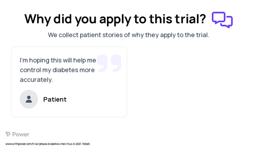 Type 2 Diabetes Patient Testimony for trial: Trial Name: NCT04970810 — N/A