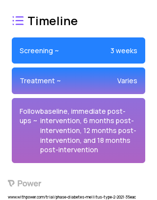 Family Diabetes Self-Management Education and Support 2023 Treatment Timeline for Medical Study. Trial Name: NCT04334109 — N/A