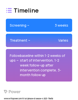 Executive function training 2023 Treatment Timeline for Medical Study. Trial Name: NCT05389345 — N/A