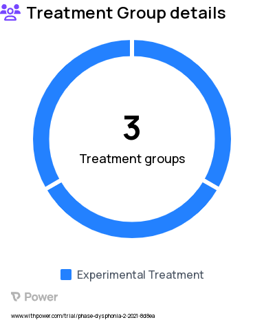 Hoarseness Research Study Groups: Experiment 1, Experiment 2, Experiment 3