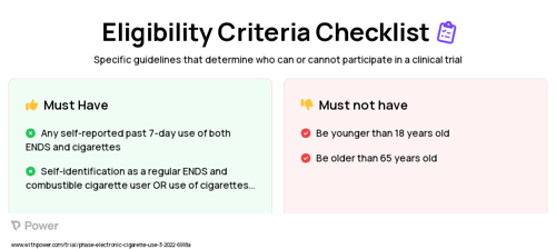 Choice Task Clinical Trial Eligibility Overview. Trial Name: NCT05280535 — N/A