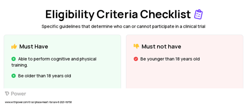 Cognitive Training Clinical Trial Eligibility Overview. Trial Name: NCT04970888 — N/A