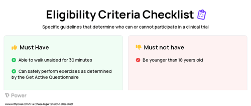 Stretching exercise Clinical Trial Eligibility Overview. Trial Name: NCT05252208 — N/A