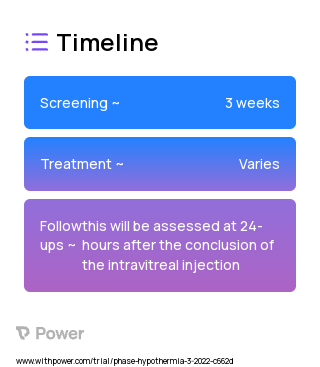 Ice-therapy 2023 Treatment Timeline for Medical Study. Trial Name: NCT05269823 — N/A