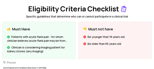 Decision Aid Clinical Trial Eligibility Overview. Trial Name: NCT04234035 — N/A