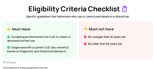 iCanChange (Behavioral Intervention) Clinical Trial Eligibility Overview. Trial Name: NCT05310981 — N/A