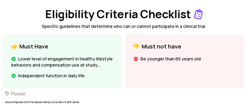 Self-Guided Clinical Trial Eligibility Overview. Trial Name: NCT05027789 — N/A