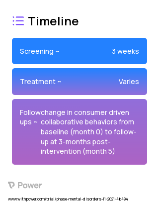 Collaborative Decision Skills Training 2023 Treatment Timeline for Medical Study. Trial Name: NCT04324944 — N/A