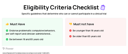 Habit Override Practice Clinical Trial Eligibility Overview. Trial Name: NCT04580043 — N/A