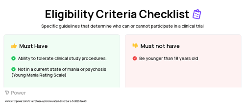 Accelerated Intermittent Theta-Burst Stimulation (Behavioural Intervention) Clinical Trial Eligibility Overview. Trial Name: NCT03804619 — N/A