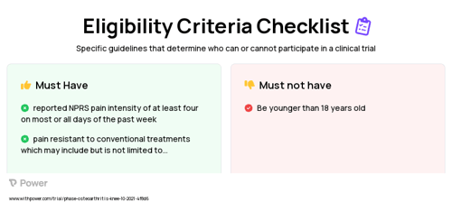 cRFA (Procedure) Clinical Trial Eligibility Overview. Trial Name: NCT04472702 — N/A