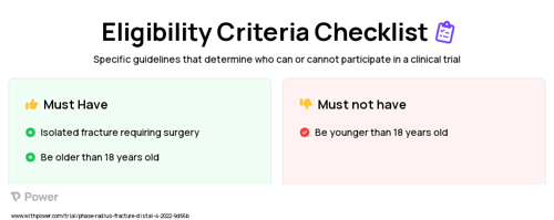 Peripheral Nerve Block Clinical Trial Eligibility Overview. Trial Name: NCT05391464 — N/A