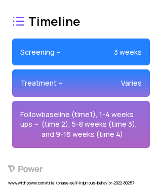 iKinnect2.0 2023 Treatment Timeline for Medical Study. Trial Name: NCT04909203 — N/A