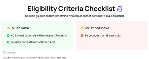 Sleep Hygiene Education Clinical Trial Eligibility Overview. Trial Name: NCT05299723 — N/A