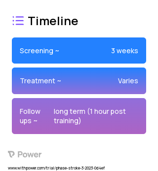 Extneral Focus of Attention Group 2023 Treatment Timeline for Medical Study. Trial Name: NCT05874661 — N/A