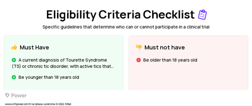 Neurofeedback from the SMA (Behavioural Intervention) Clinical Trial Eligibility Overview. Trial Name: NCT05558566 — N/A