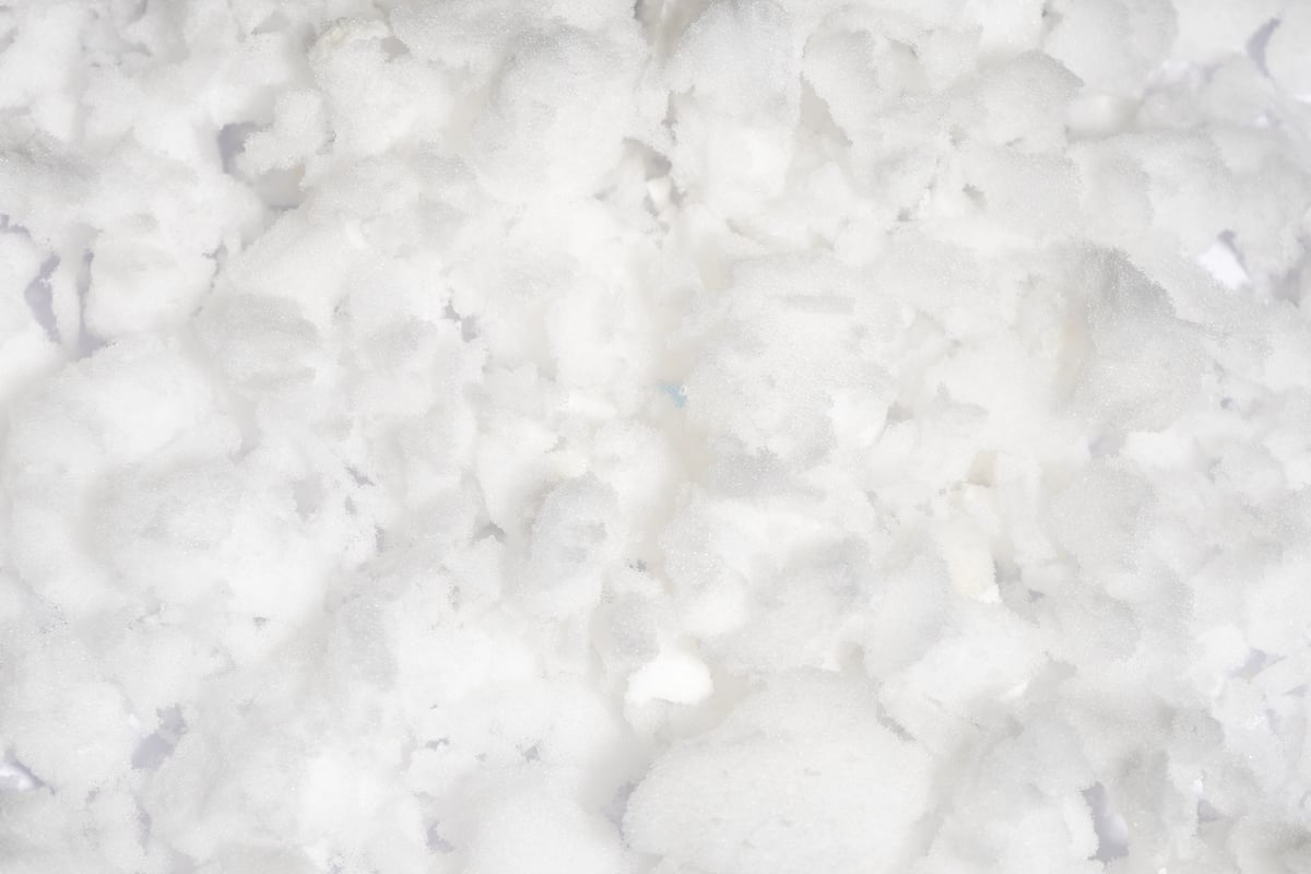 Flocos de Espuma Brancos