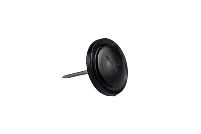 Deslizador PVC 35mm Preto