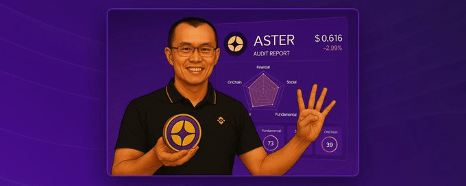Aster perpetual DEX backed by YZi Labs and linked to Changpeng Zhao in the 2025–2026 DeFi cycle