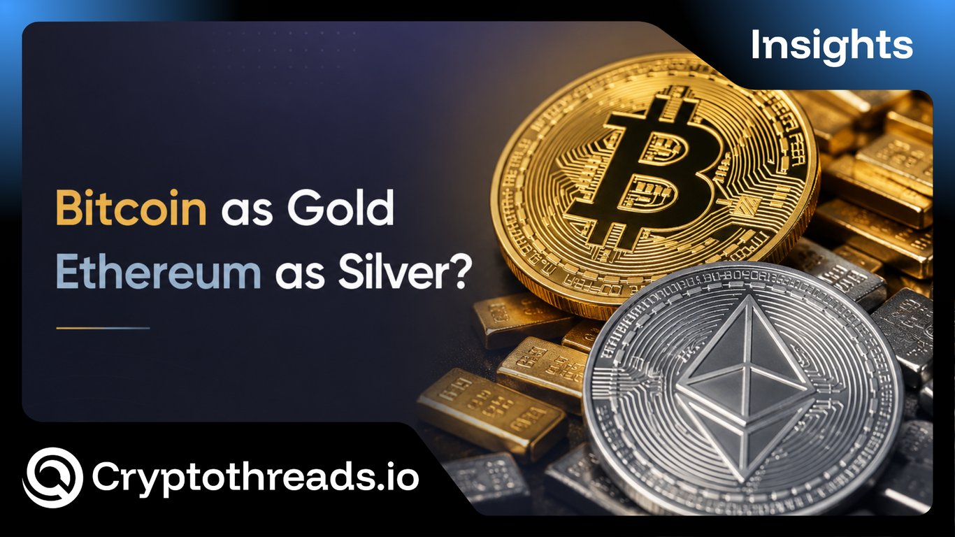 What Gold and Silver Can Teach Us About Bitcoin and Ethereum