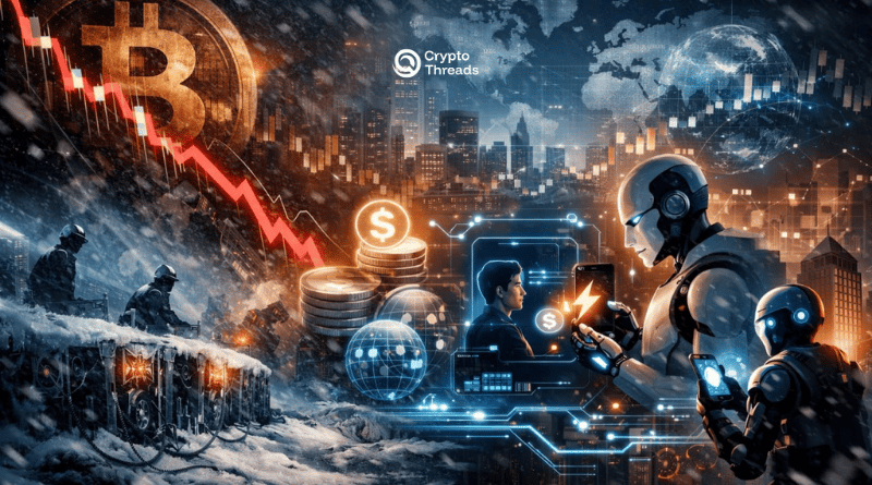 Crypto News Weekly Recap: Bitcoin Capitulation Deepens, Stablecoins Expand, and AI-Crypto Integration Accelerates