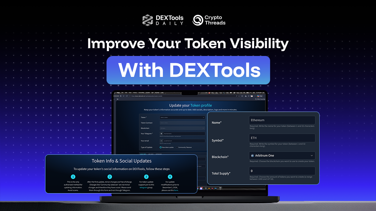 Visibility Starts With Your Token Profile