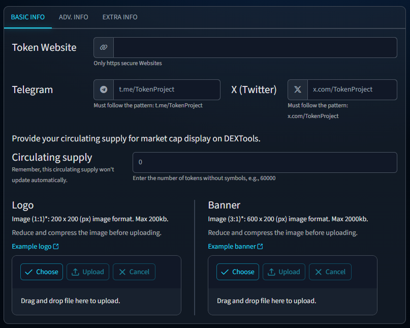 best practices to optimize token visibility on dextools