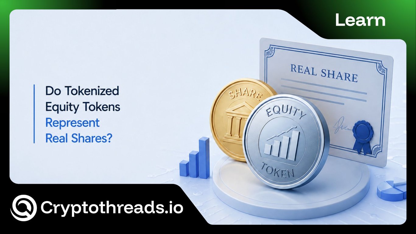 Do Tokenized Equity Tokens Represent Real Shares?