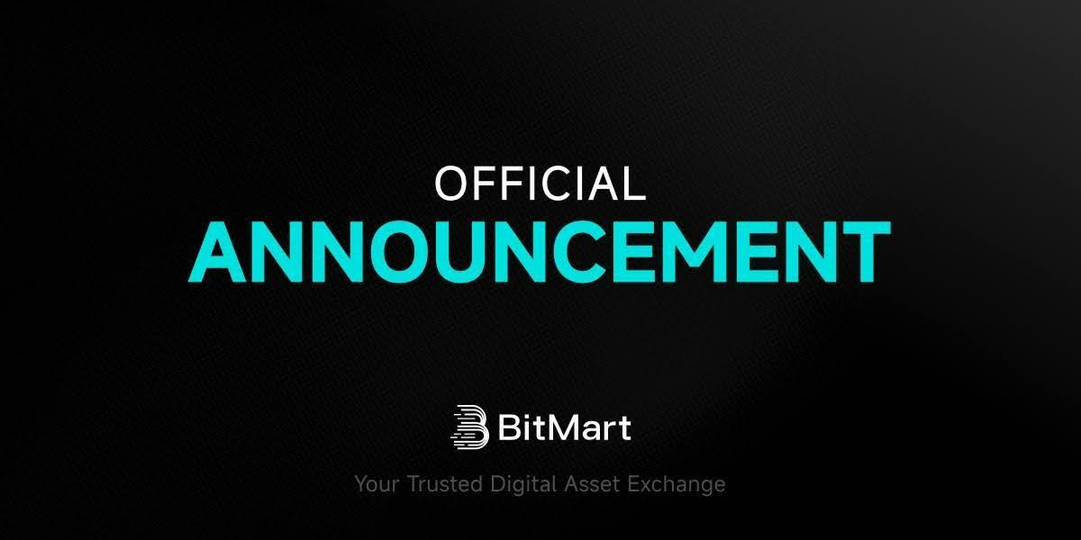 Screenshot of BitMart's official announcement about the 239-account volume-farming scheme 