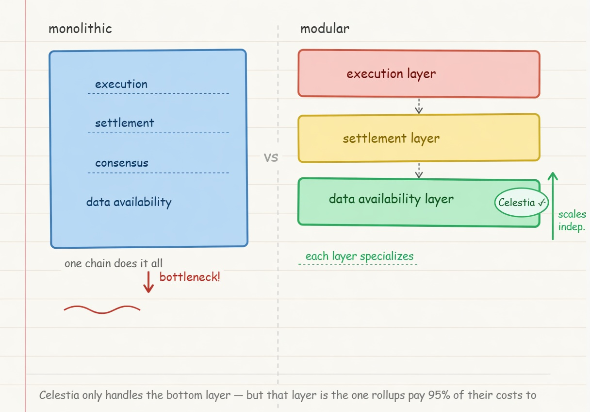 why blockchain needs a modular architecture