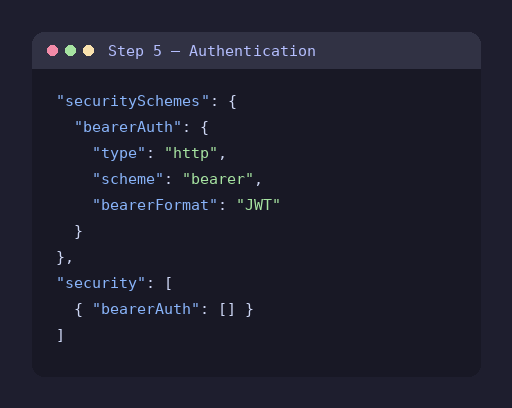 how to create an a2a agent card step 5