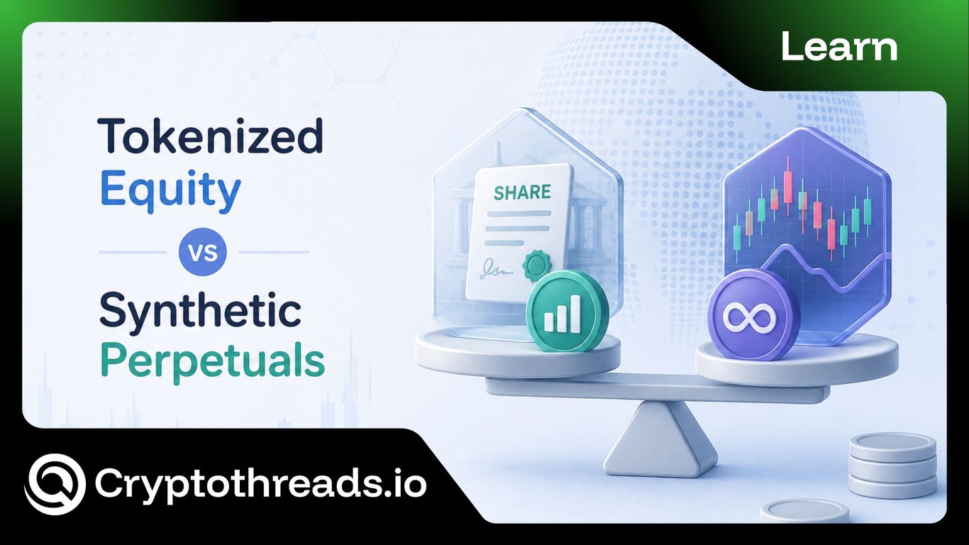 Tokenized Equity vs Synthetic Perpetuals: Investing vs Trading