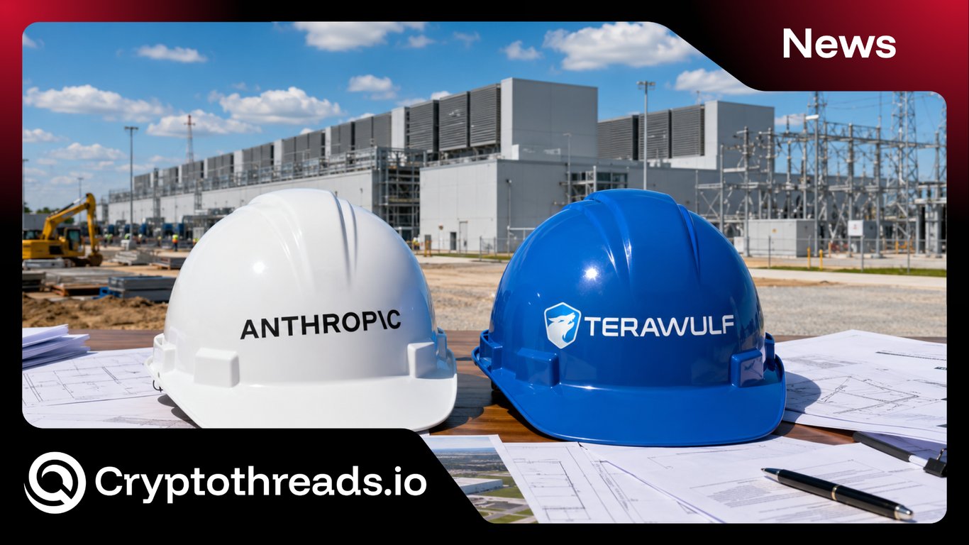 TeraWulf Signs $19B AI Data Center Lease With Anthropic