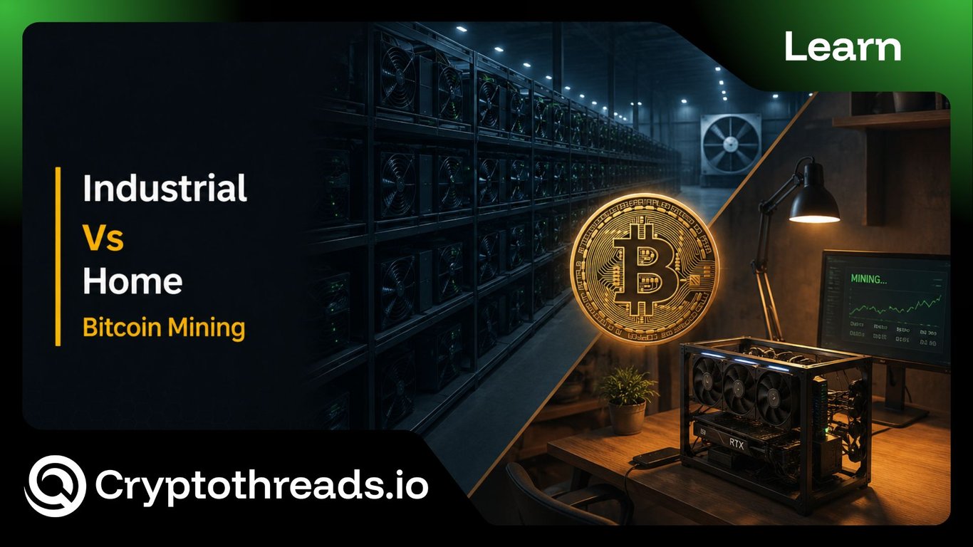 Industrial vs Home Bitcoin Mining: Why PC Mining Doesn’t Work
