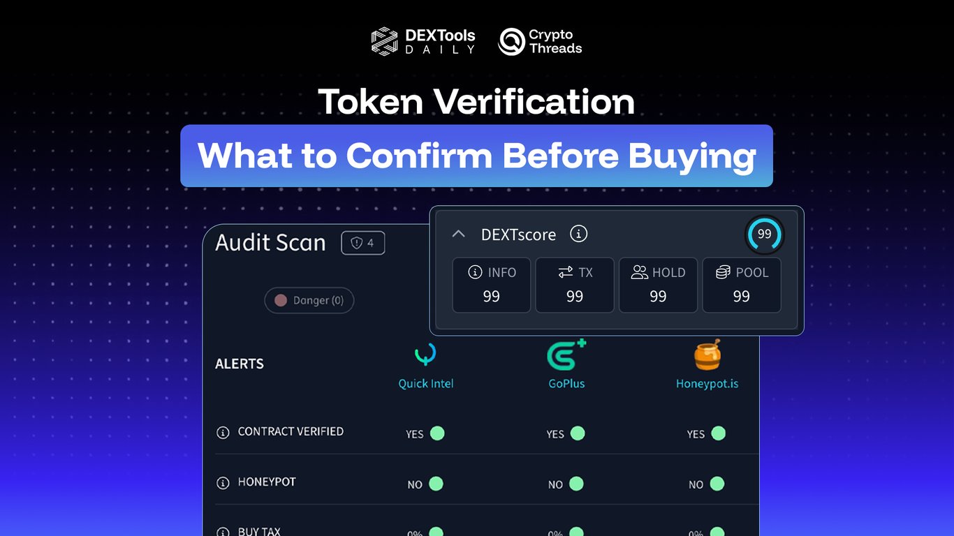 Token Verification: What to Confirm Before You Buy