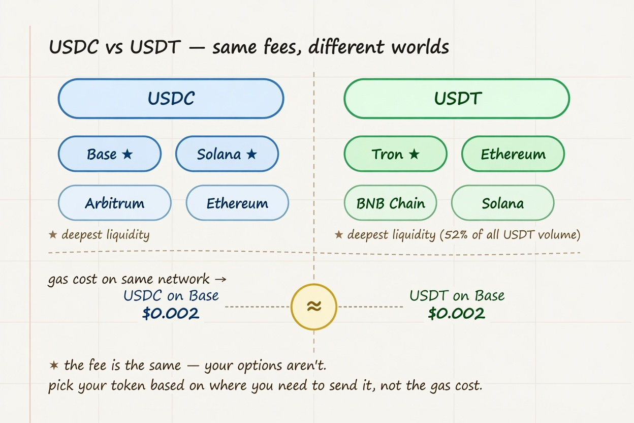 usdc vs usdt fees