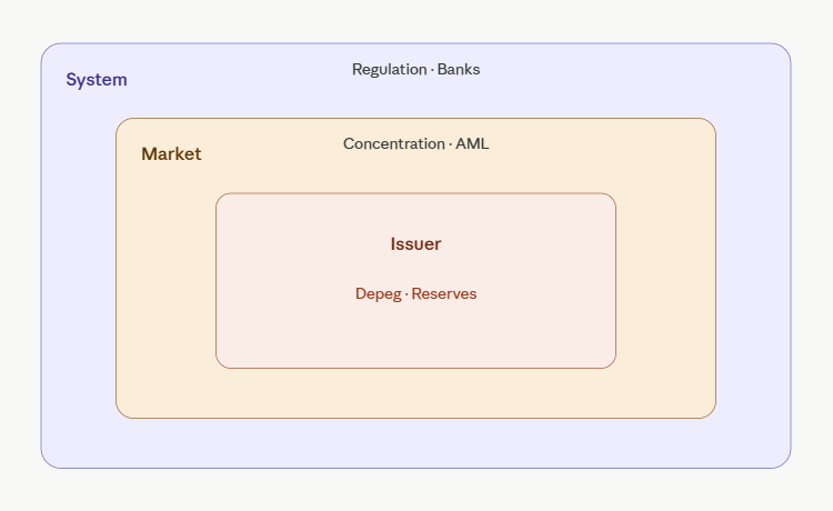 risks and criticisms of stablecoins as digital dollars