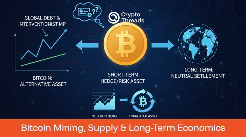Bitcoin Mining, Supply & Long-Term Economics