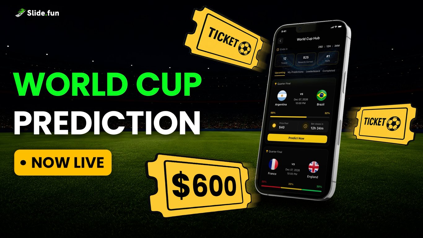 World Cup 2026 Crypto Prediction: How to Earn and Win Big on Slide.fun