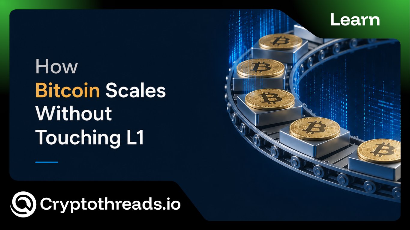 Bitcoin Scaling Without Changing Base Layer Explained