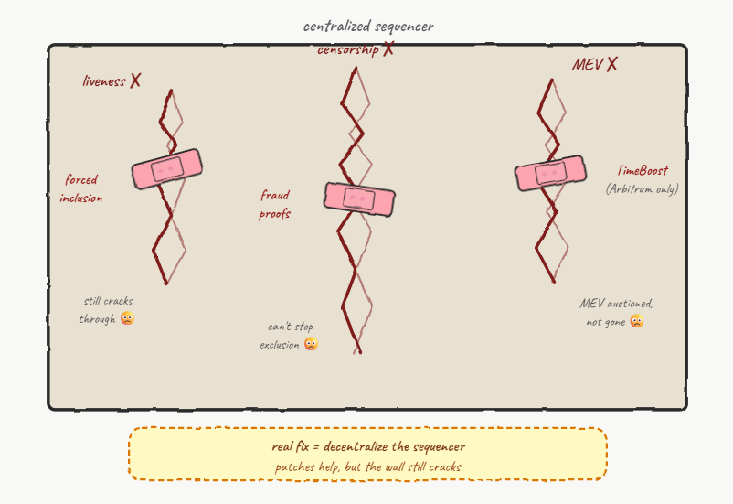 centralized sequencer risks