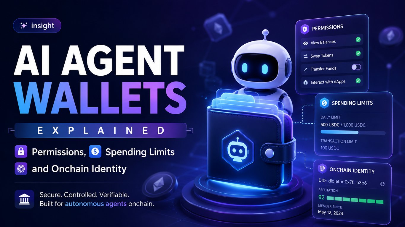 AI Agent Wallets Explained: Permissions, Spending Limits and Onchain Identity