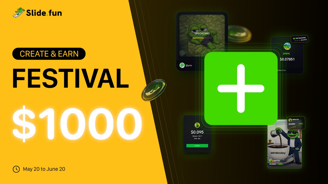 Create & Earn Festival: Launch Tokens and Share a $1,000 Reward