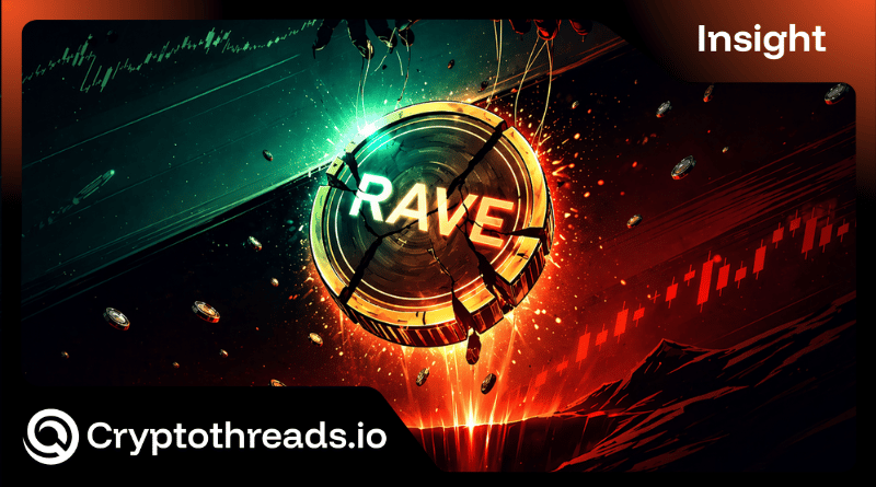 RAVE Crypto Crashed 95%: What Happened to $6.3 Billion?