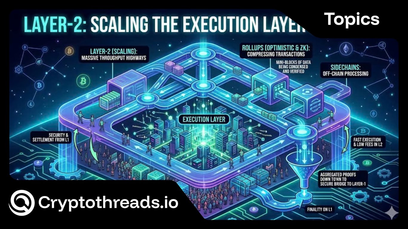 Layer-2 Explained: How Blockchain Scaling Works Beyond Layer-1