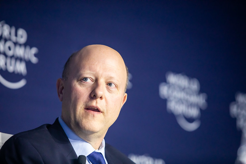 Circle CEO Jeremy Allaire discussing stablecoin regulation, USDC adoption, and banking concerns over yield-bearing stablecoins.
