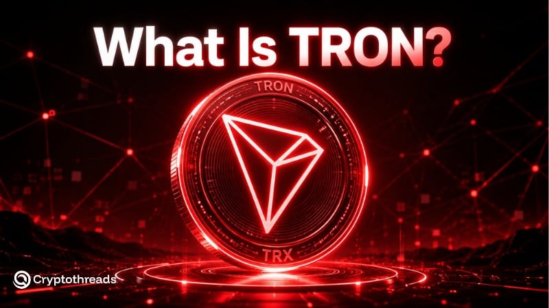 TRON is a blockchain network designed for high-throughput